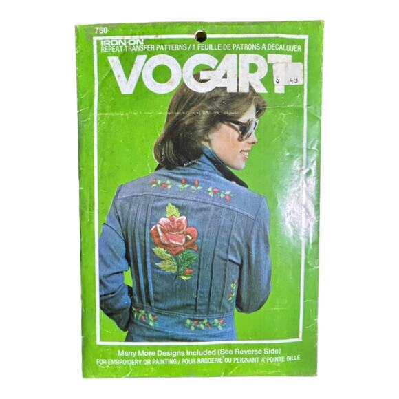 Vogart 760 Iron-On Repeat Transfer Pattern - Picture 2 of 4